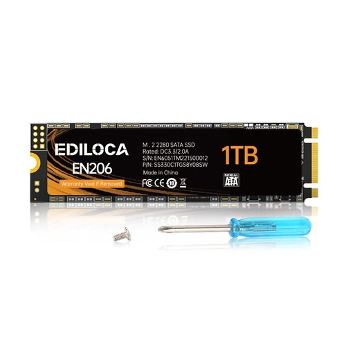 Ediloca en206 sata - m.2, ssd