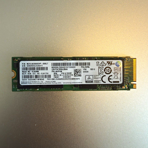 Samsung pm981a 256gb 2280 - 256gb, m.2