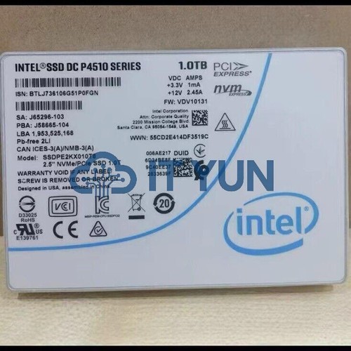 Intel p4510 1tb nvme - intel,