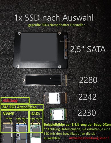 Verschiedene ssd festplatte - festplatte, n