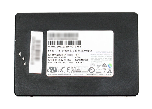 Samsung 256gb sata ssd - sata,