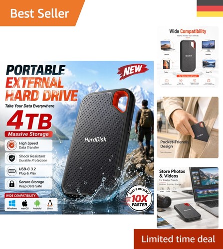 Externe ssd 2tb tragbare - externe,