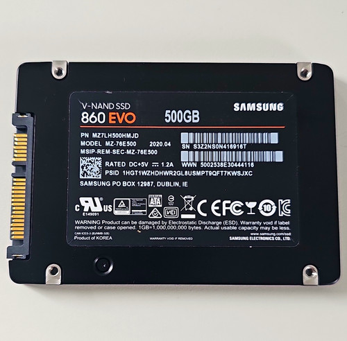 Samsung 860 evo 500gb - samsung,