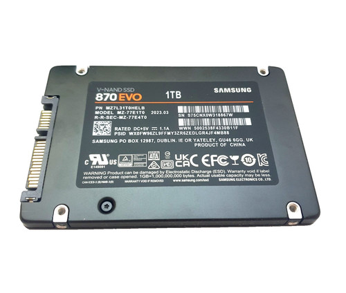 Samsung ssd 870 evo 1tb - ssd,