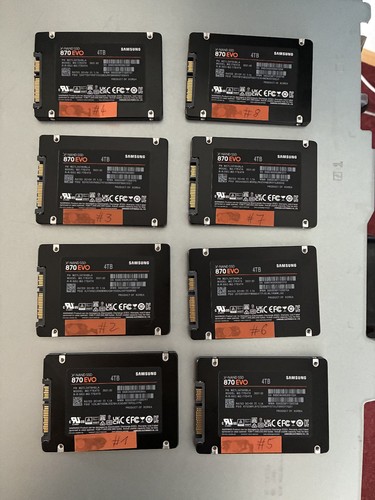 Samsung 4tb ssd 870 evo - 8x,