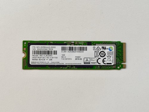 Samsung pm981 256gb - 256gb, ssd