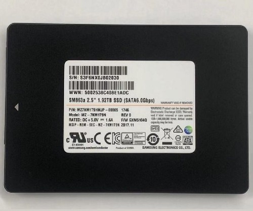 Samsung sm863a 92tb ssd n - ssd, p/n
