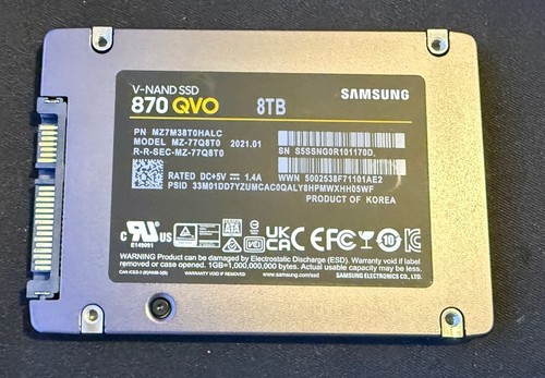 Samsung 870 qvo - 8tb, iii