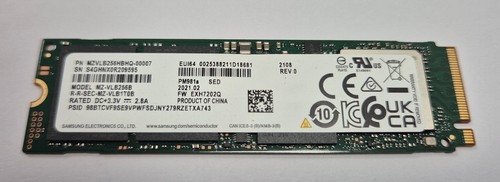 256 samsung ssd pm981a - gb,