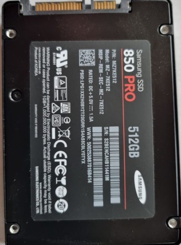 Samsung 850 pro zoll 512gb - samsung, 2,5