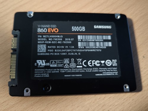 Samsung 860 evo 500gb ssd - samsung,