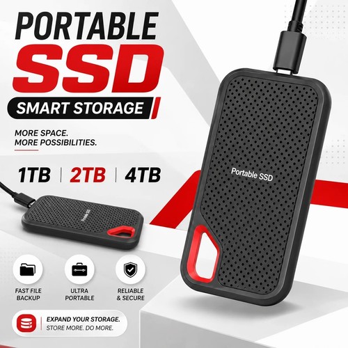 1x4tb external hard - external, drive