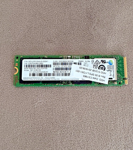 Samsung nvme ssd 512gb - samsung,